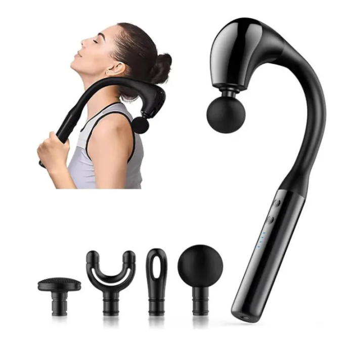 U-shaped massage gun with extended handle - Фото 1