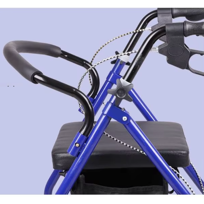 Ролатор з сумкою алюмінієвий Складний LY-08 - Фото 5