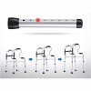 Aluminum walkers (51x45x71-88, 2.8 kg) - Фото 4