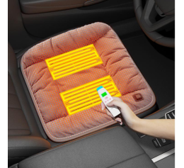 Подушка для сидіння з підігрівом чорна Подушка для сидіння з підігрівом чорна