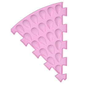 Килимок масажний «Пазли Мікс» СЕКТОР КРАПЛІ 1 елемент арт. 1037