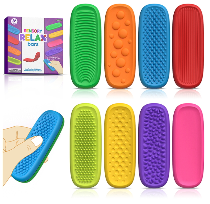 Тактильні антистрес-смужки для дітей з особливими потребами SensoLine - Фото 1