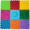 Massage mat Ortek Mix Puzzles 9 elements - Фото 1