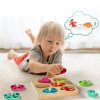 Wooden puzzle Dinosaurs for developing memory and attention - Фото 2