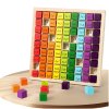Montessori wooden multiplication table - Фото 1