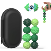 Sensory magnetic balls, green set of 8 pcs, with case, size M - Фото 1