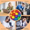 Sensory magnetic balls, colorful set of 6 pcs, with case, size S - Фото 6