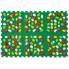 Massage mat "Ortek Mix Puzzles" 6 elements + 6 sets of modules "Pebbles" - Фото 1