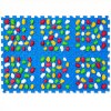 Massage mat "Ortek Mix Puzzles" 6 elements + 6 sets of modules "Pebbles" - Фото 7