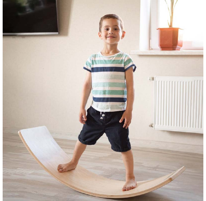Wooden Balance Board – Kids Rocker Board - Фото 1