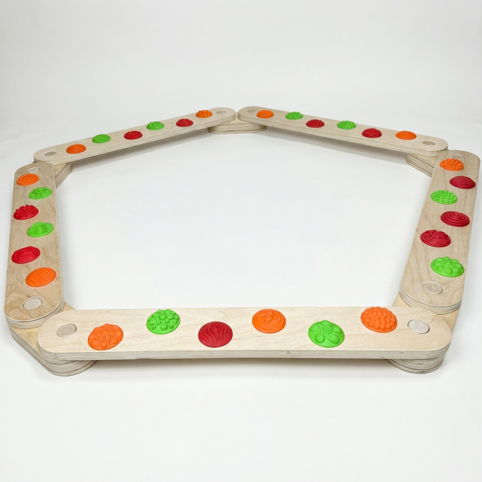 Balance track with massage Ortek elements and balance board - Фото 5