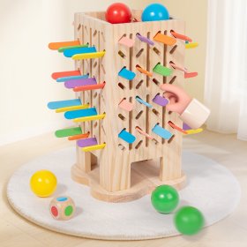 Children's wooden Montessori educational toy 5-in-1