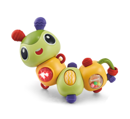 Children's educational toy "Rotating caterpillar" with musical accompaniment