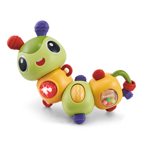 Children's educational toy "Rotating caterpillar" with musical accompaniment