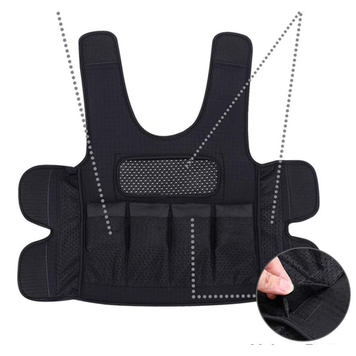 Adjustable Compression Weighted Vest with Deep Pressure for Children with Autism, size M - Фото 2