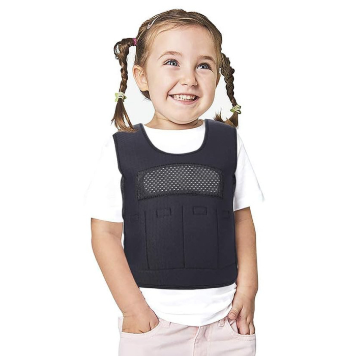 Adjustable Compression Weighted Vest with Deep Pressure for Children with Autism, size M - Фото 3