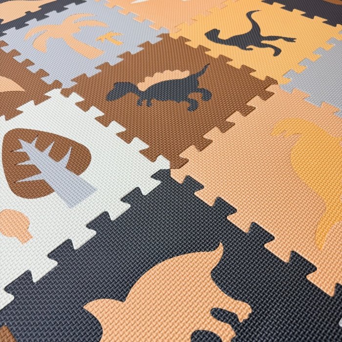 EVA Puzzle Play Mat, Dinosaurs - Фото 3