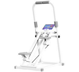 Foldable stepper for fitness training