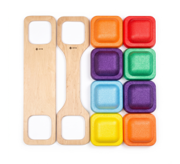 Ortek Balance Bridge Set, 10 pieces