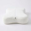 Pillowcase for orthopedic pillow with memory effect Olvi "Butterfly" J2539  Milk - Фото 4