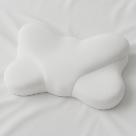 Soft orthopedic pillow with memory effect Olvi "Butterfly Soft"  J2539S