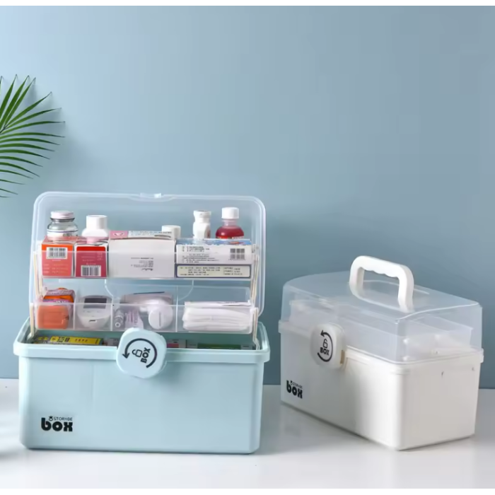 First-aid kit-organizer for medicines 29х16х15,7 см size М - Фото 2