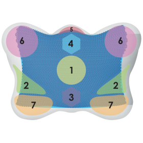 Ортопедична подушка з ефектом пам'яті та гелевою вставкою "Butterfly Gel" 59х39х14см J2539G Ортопедична подушка з ефектом пам'яті та гелевою вставкою "Butterfly Gel" 59х39х14см J2539G