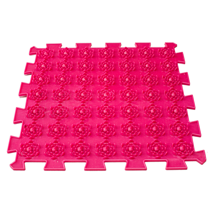 Massage mat "Puzzles Mix" 9 elements for girls - Фото 3