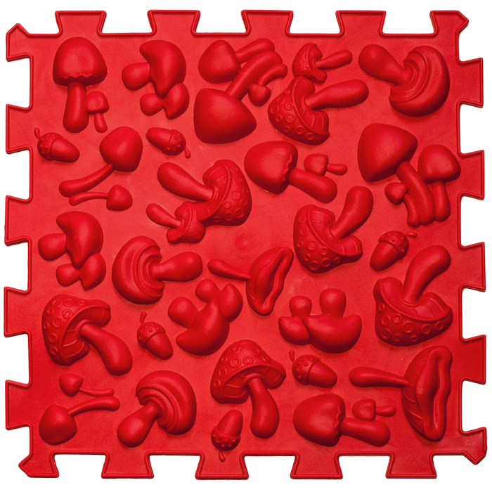 Massage mat Ortek Dinosaurs Puzzles 10 el. + 6 Triangles - Фото 7
