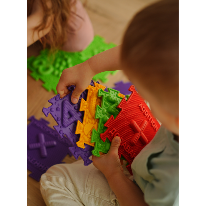 ORTEK Massage Mat «Mix Puzzles» 4 pieces - Фото 3