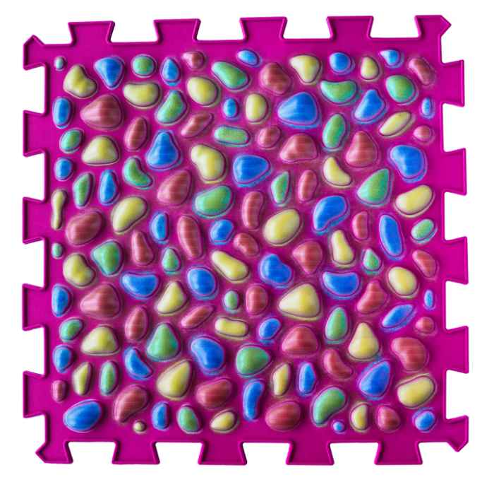 ORTEK Massage Mat «Mix Puzzles» Pebbles 1 element - Фото 1