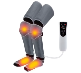 Компресійний лімфодренажний масажер для ніг з підігрівом