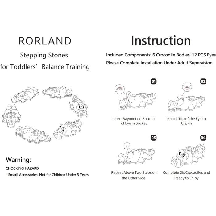 Set of balancers for children "Crocodile" - Фото 8