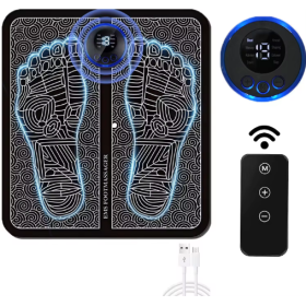 Електростимуляційний масаж для ніг та масажний килимок для ступнів для покращення кровообігу Електростимуляційний масаж для ніг та масажний килимок для ступнів для покращення кровообігу