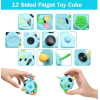 Кубик Fidget для розвитку дрібної моторики Сенсорна іграшка-антистрес - Фото 7