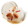 Gua Sha Electric Massager with Heating and Oval Bian Stones - Фото 1