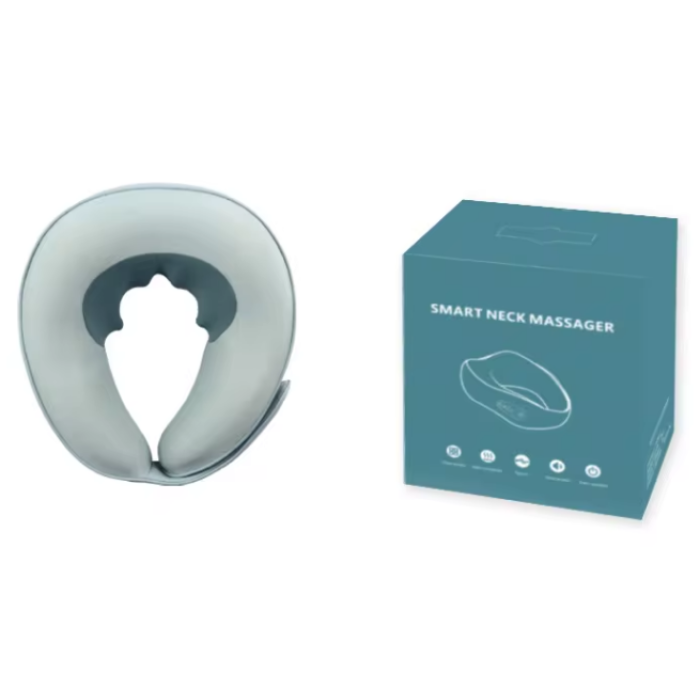 Масажер для шиї електричний роликовий з ефектом пам'яті. - Фото 8