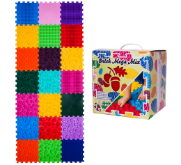 ORTEK Massage Mat «Mix Puzzles» 21 pieces