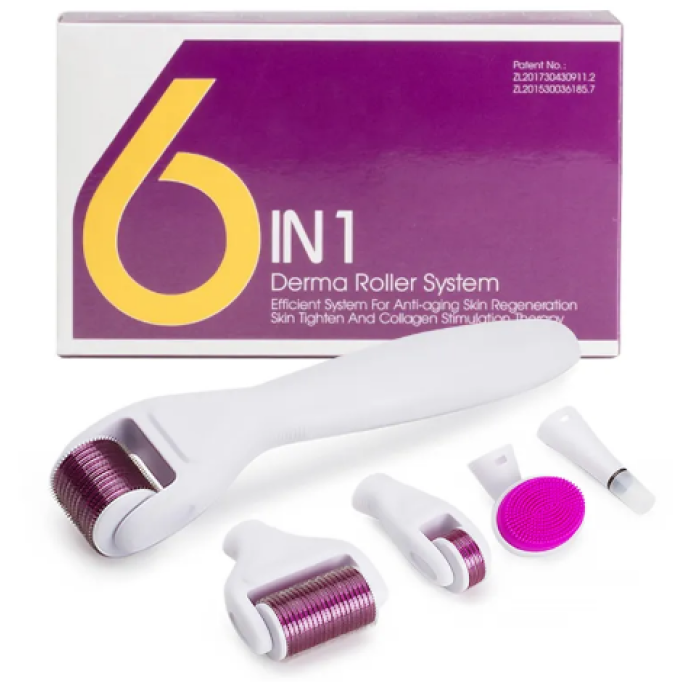 Мезороллер для обличчя та тіла 6 в 1 - Фото 1