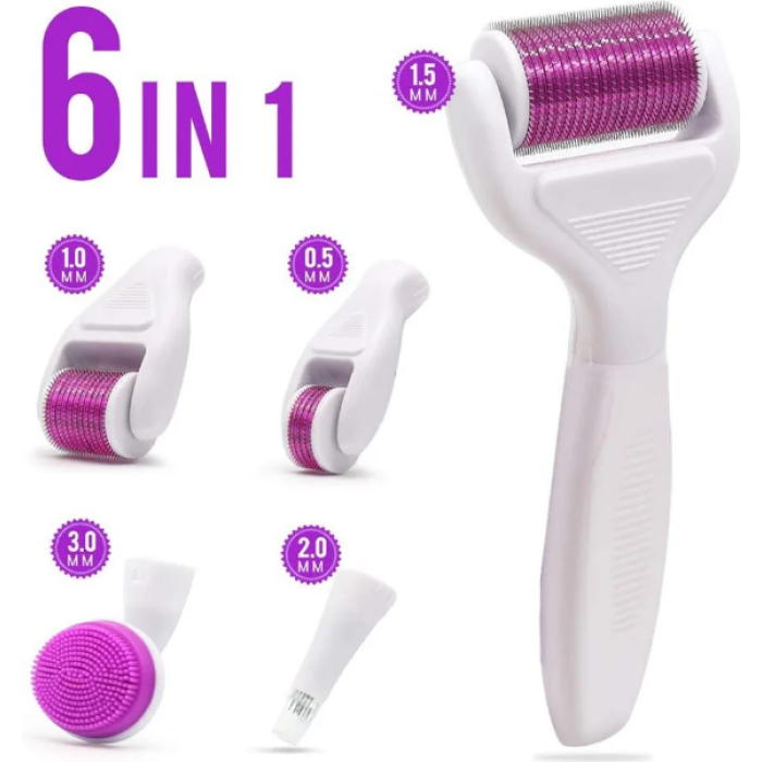 Мезороллер для обличчя та тіла 6 в 1 - Фото 3