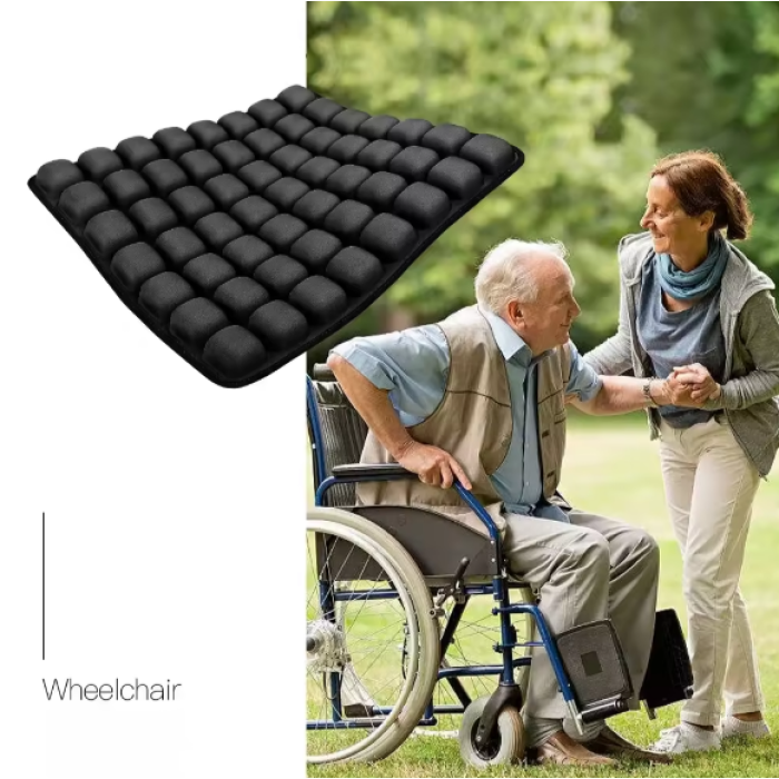 Inflatable massage cushion for sitting with a pump - Фото 6