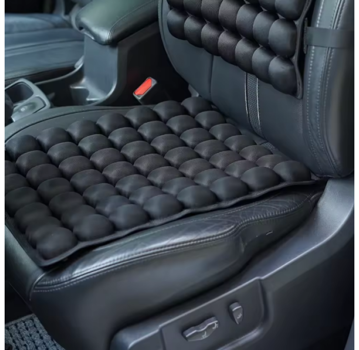 Inflatable massage cushion for sitting with a pump - Фото 1