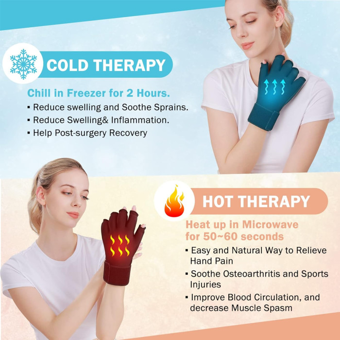 Cooling-warming compress-glove - Фото 3