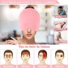 Cooling-warming compress for the head 360° Pink - Фото 5