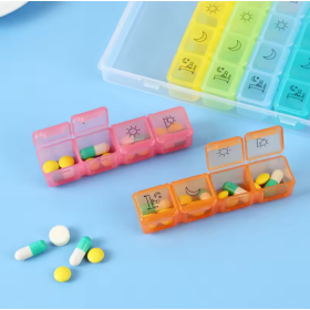 Органайзер для таблеток на 7 днів (4 прийоми в день) Органайзер для таблеток на 7 днів (4 прийоми в день)