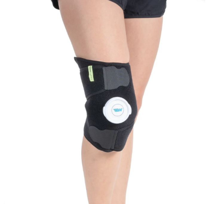 Bandage for the knee joint with an ice bag, removable W538 - Фото 1