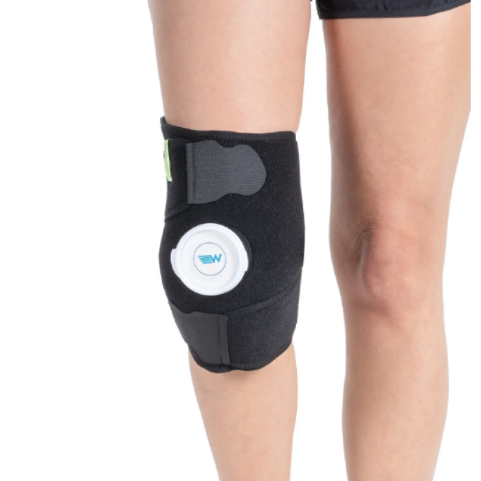 Bandage for the knee joint with an ice bag, removable W538 - Фото 4