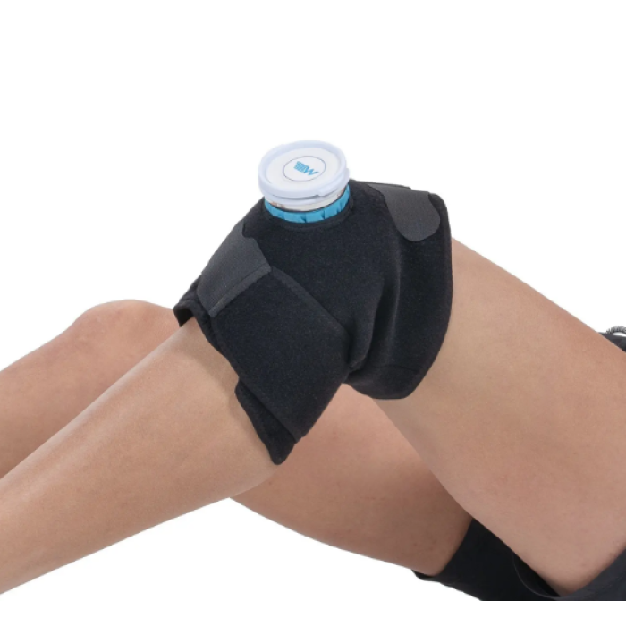 Bandage for the knee joint with an ice bag, removable W538 - Фото 2