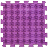 Massage mat for rehabilitation “Ortek Mix” 20 elements Hard - Фото 6