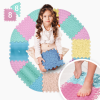 Massage mat Ortek Mix Puzzles 8 elements + 8 Sectors PASTEL - Фото 1